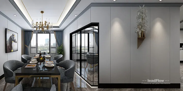 Hangzhou Apartment with WPC Cladding &mdash; Secondary Bedroom Feature in Hangzhou, China - photo 19