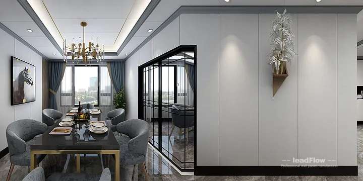 Hangzhou Apartment with WPC Cladding &mdash; Secondary Bedroom Feature in Hangzhou, China - photo 8