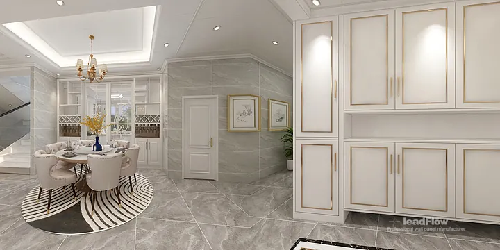 WPC Wall Cladding Apartment Case Study in Hangzhou | Premium Master Bedroom in Hangzhou, China - photo 11