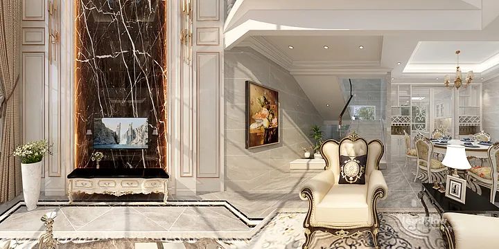 WPC Wall Cladding Apartment Case Study in Hangzhou | Premium Master Bedroom in Hangzhou, China - photo 5