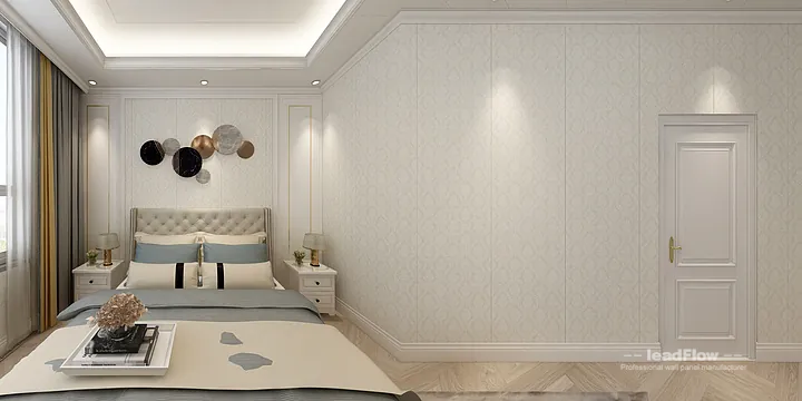 WPC Wall Cladding Apartment Case Study in Hangzhou | Premium Master Bedroom in Hangzhou, China - photo 6