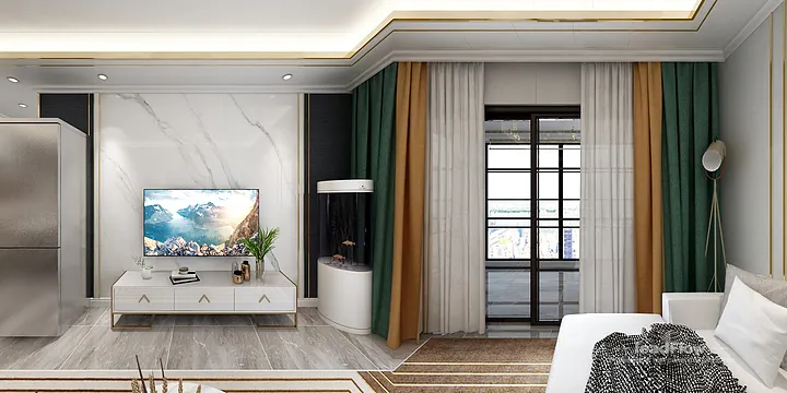 WPC Interior Panel Design Case: Hangzhou Apartment in Hangzhou, China