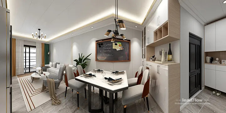 WPC Interior Panel Design Case: Hangzhou Apartment in Hangzhou, China - photo 11