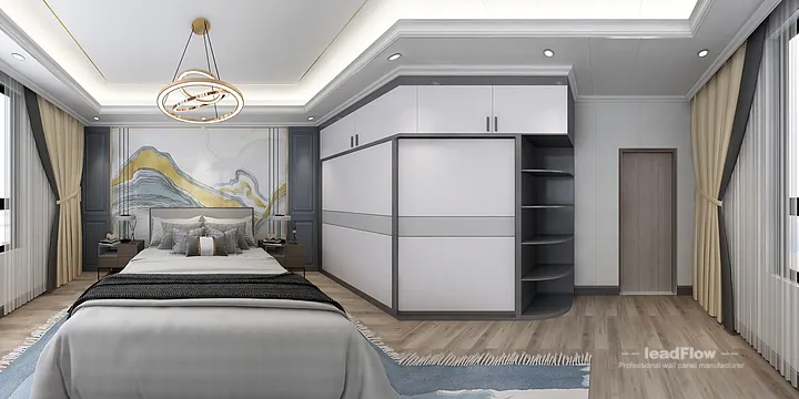 Explore WPC Wall Panel in This Hangzhou Interior Project &mdash; Stylish Style in Hangzhou, China - photo 3