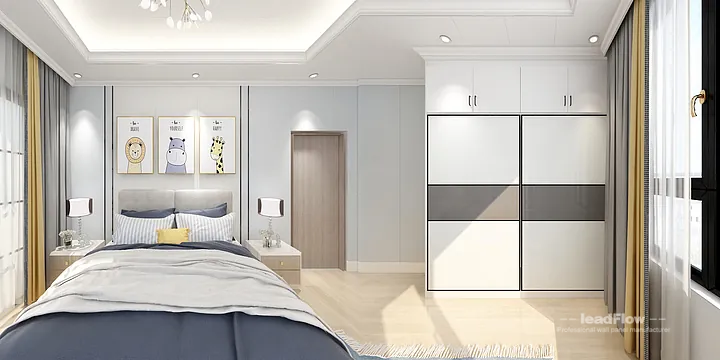 Explore WPC Wall Panel in This Hangzhou Interior Project &mdash; Stylish Style in Hangzhou, China - photo 4