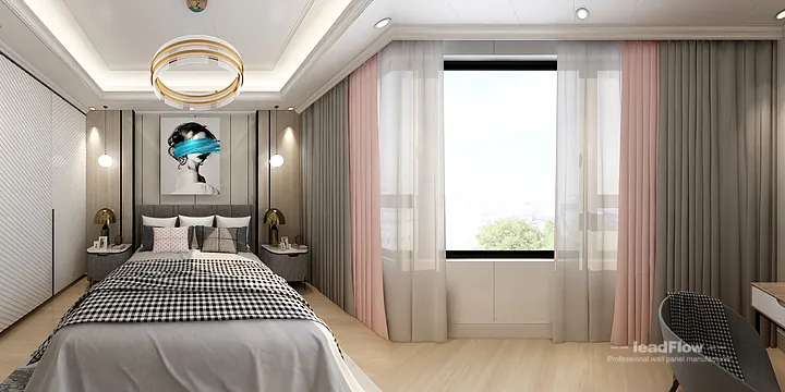 Explore WPC Wall Panel in This Hangzhou Interior Project &mdash; Stylish Style in Hangzhou, China - photo 5