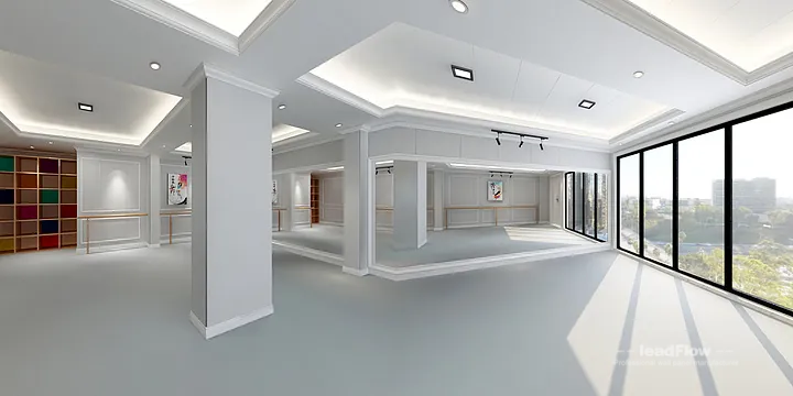 Hangzhou Interior Project with WPC Cladding &mdash; dance studio1 Feature in Hangzhou, China - photo 1
