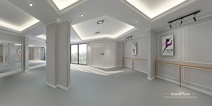 Hangzhou Interior Project with WPC Cladding &mdash; dance studio1 Feature in Hangzhou, China - photo 2