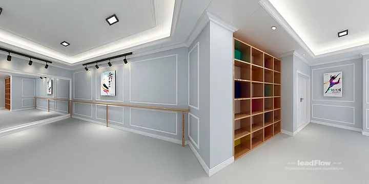 Hangzhou Interior Project with WPC Cladding &mdash; dance studio1 Feature in Hangzhou, China - photo 3