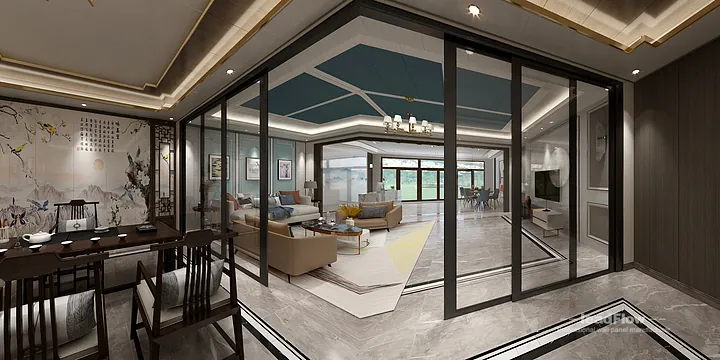 Nanchang Interior Project Makeover with WPC Wall Cladding | Warm Wood Grain in Donghu District, Nanchang, China - photo 1