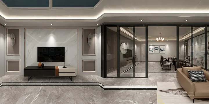 Nanchang Interior Project Makeover with WPC Wall Cladding | Warm Wood Grain in Donghu District, Nanchang, China - photo 3