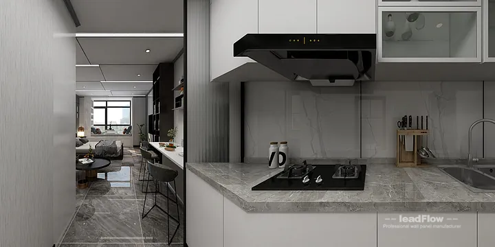 WPC Cladding Transformation: Hangzhou Apartment with Modern Walls in Hangzhou, China - photo 1