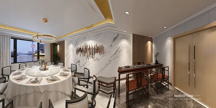 WPC Interior Panel Commercial Space Design in Hangzhou | Premium Interior in Hangzhou, China - photo 1