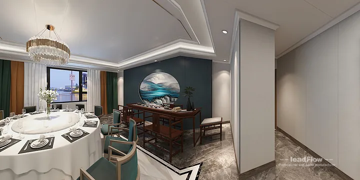 WPC Interior Panel Commercial Space Design in Hangzhou | Premium Interior in Hangzhou, China - photo 3