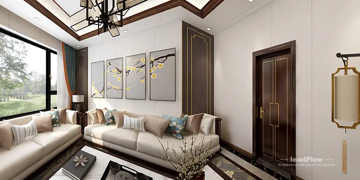 Premium WPC Interior Panel for Hangzhou Apartment &mdash; Contemporary Finish in Hangzhou, China - photo 4