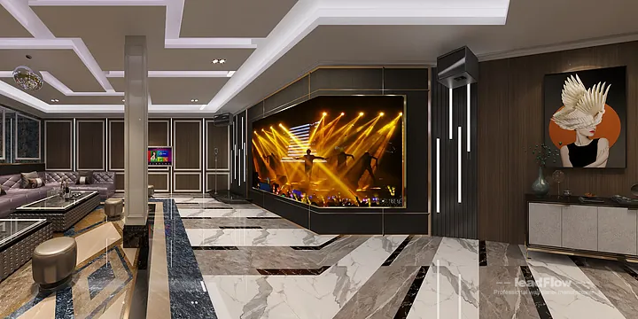 WPC Wall Cladding Clubhouse Inspiration in Hangzhou &mdash; Stylish Design in Hangzhou, China