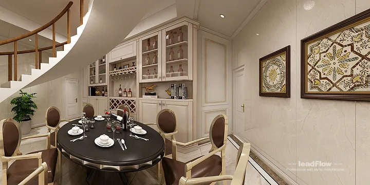 Modern Apartment Interior in Hangzhou using WPC Wall Panel in Hangzhou, China - photo 1
