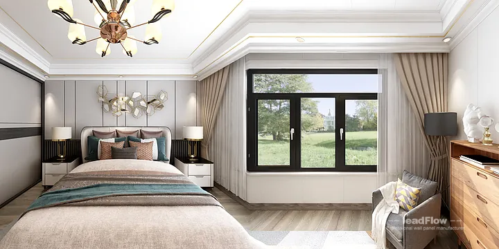 Hangzhou Villa Featuring WPC Wall Panel | Living Room Walls in Hangzhou, China - photo 1