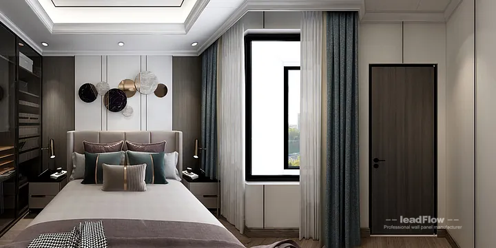 Explore WPC Interior Panel in This Hangzhou Apartment &mdash; Stylish Style in Hangzhou, China - photo 1