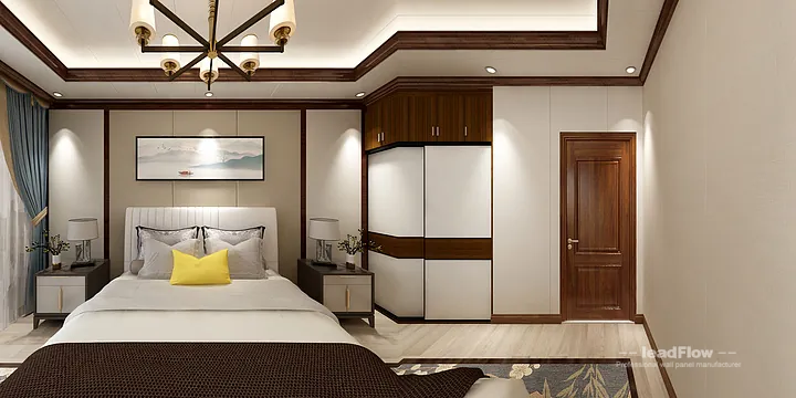 Nanchang Apartment Featuring WPC Interior Panel | Living-Dining Room Walls in Donghu District, Nanchang, China - photo 6