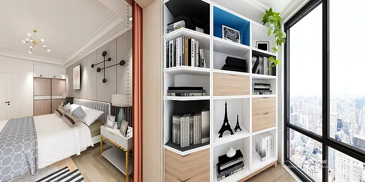 Nanchang Apartment Featuring WPC Interior Panel | Living-Dining Room Walls in Donghu District, Nanchang, China - photo 8