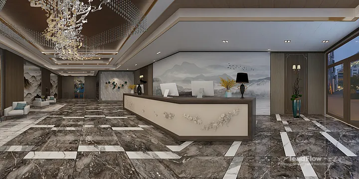 Custom WPC Cladding for Hangzhou Clubhouse | Contemporary Layout in Hangzhou, China - photo 1
