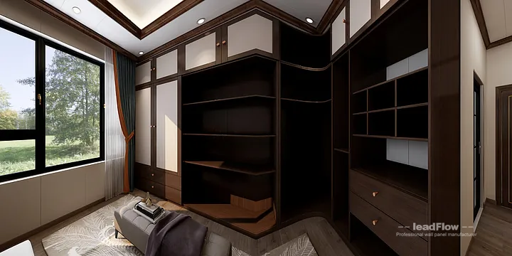 Hangzhou Apartment with WPC Wall Panel &mdash; Living Room Feature in Hangzhou, China - photo 6
