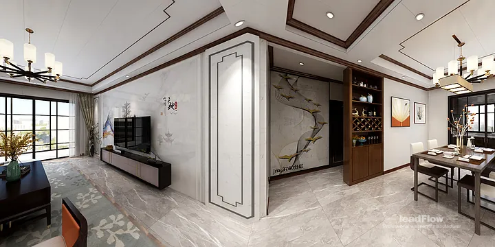 WPC Wall Cladding Project: Hangzhou Apartment with Master Bedroom in Hangzhou, China - photo 5