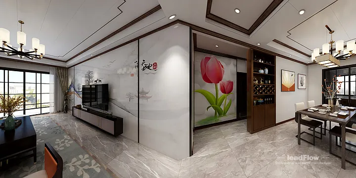 WPC Wall Cladding Project: Hangzhou Apartment with Master Bedroom in Hangzhou, China - photo 6
