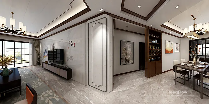 WPC Wall Cladding Project: Hangzhou Apartment with Master Bedroom in Hangzhou, China - photo 8
