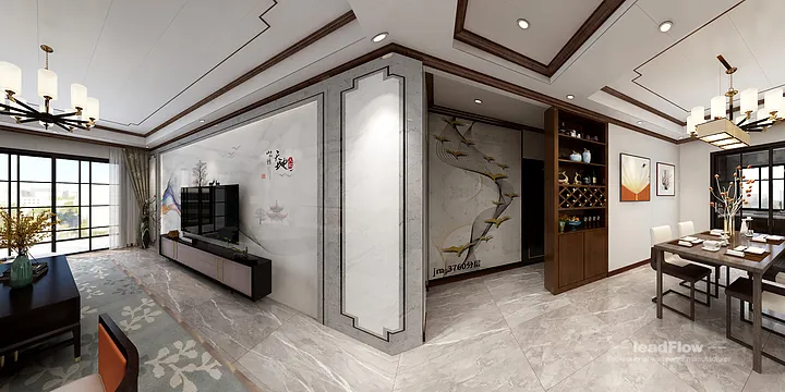WPC Wall Cladding Project: Hangzhou Apartment with Master Bedroom in Hangzhou, China - photo 9