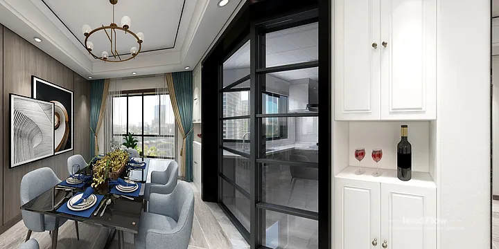 Explore WPC Wall Cladding in This Hangzhou Apartment &mdash; Stylish Style in Hangzhou, China - photo 3