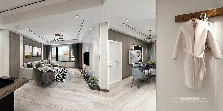 Explore WPC Wall Cladding in This Hangzhou Apartment &mdash; Stylish Style in Hangzhou, China - photo 4
