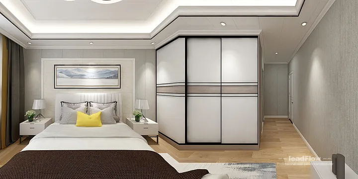 Elegant Apartment Interior in Hangzhou using WPC Wall Cladding in Hangzhou, China - photo 3