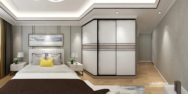 Elegant Apartment Interior in Hangzhou using WPC Wall Cladding in Hangzhou, China - photo 4