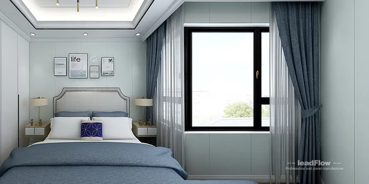 Elegant Apartment Interior in Hangzhou using WPC Wall Cladding in Hangzhou, China - photo 6