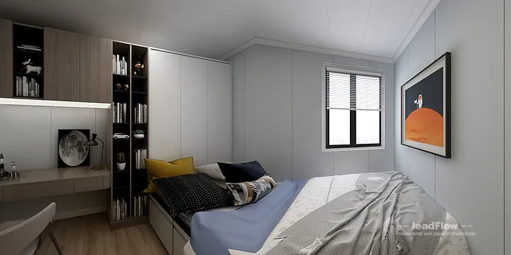 Stylish Apartment Interior in Hangzhou using WPC Cladding in Hangzhou, China - photo 1