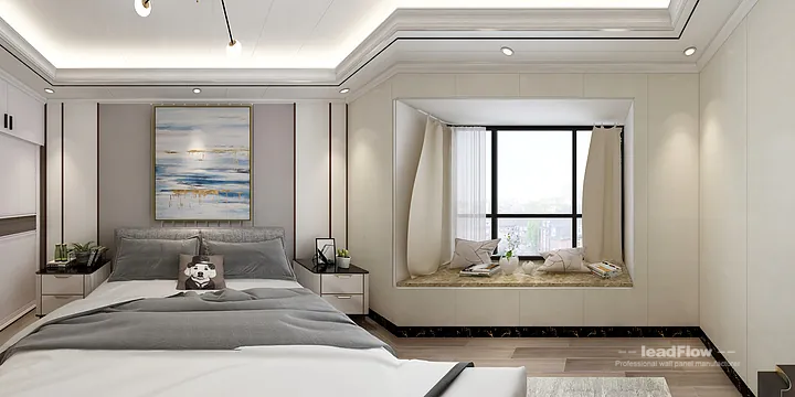 Stylish Apartment Interior in Hangzhou using WPC Cladding in Hangzhou, China - photo 5