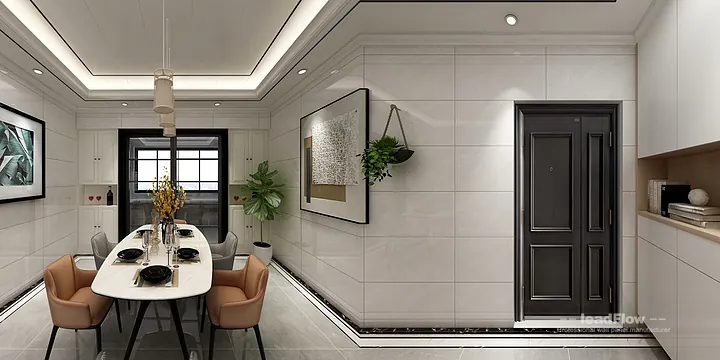 Stylish Apartment Interior in Hangzhou using WPC Cladding in Hangzhou, China - photo 7