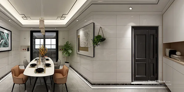 Stylish Apartment Interior in Hangzhou using WPC Cladding in Hangzhou, China - photo 8
