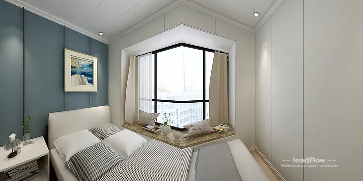 Hangzhou Apartment Renovation with WPC Cladding | Living-Dining Room Idea in Hangzhou, China - photo 2