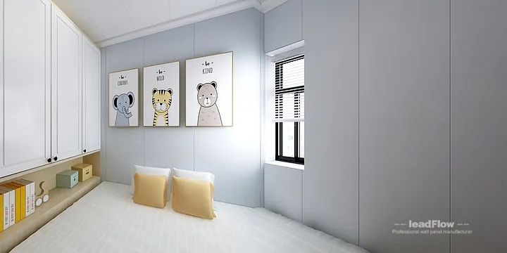 Hangzhou Apartment Renovation with WPC Cladding | Living-Dining Room Idea in Hangzhou, China - photo 4