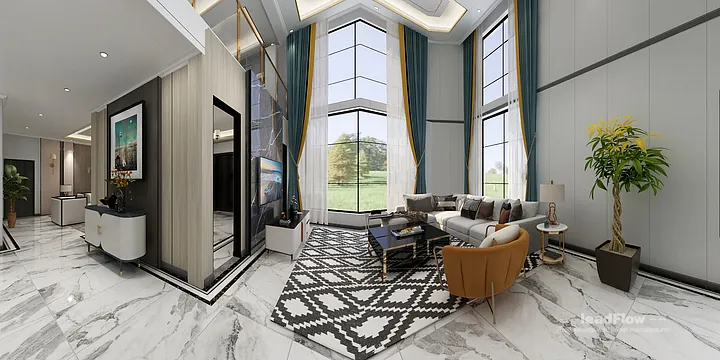 Hangzhou Apartment Featuring WPC Wall Cladding | Master Bedroom Walls in Hangzhou, China