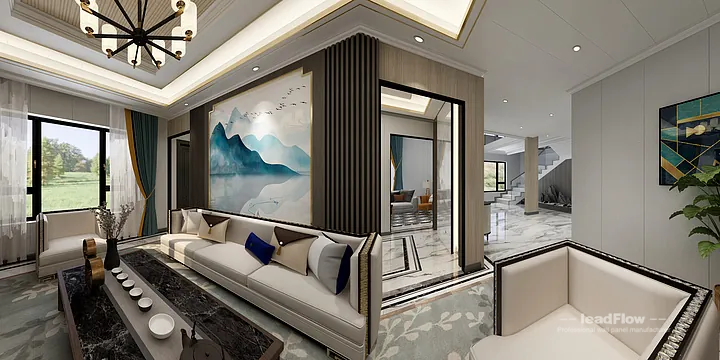 Hangzhou Apartment Featuring WPC Wall Cladding | Master Bedroom Walls in Hangzhou, China - photo 3