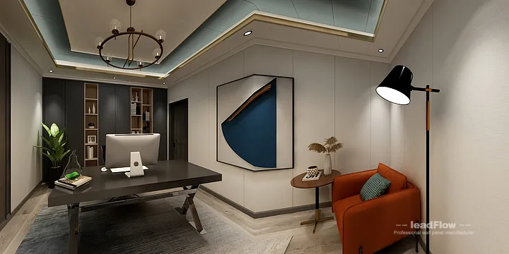 Hangzhou Apartment Featuring WPC Wall Cladding | Master Bedroom Walls in Hangzhou, China - photo 7