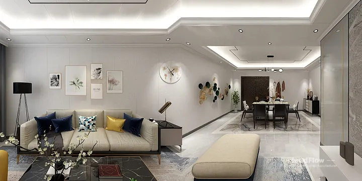 WPC Cladding Apartment Inspiration in Hangzhou &mdash; Stylish Design in Hangzhou, China - photo 4