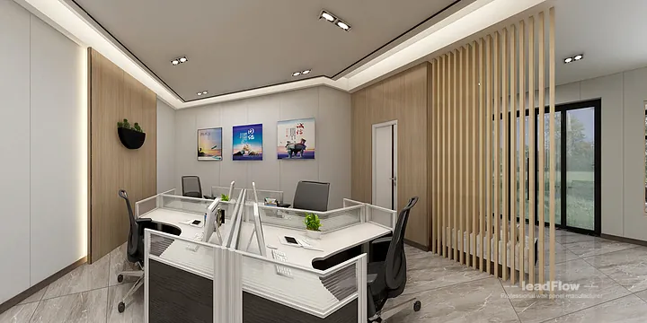 WPC Wall Cladding Transformation: Hangzhou Commercial Office Area Walls in Hangzhou, China