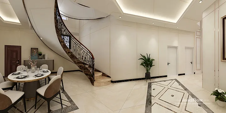Nanchang Apartment Featuring WPC Cladding | Living Room Walls in Nanchang County, Nanchang, China - photo 15