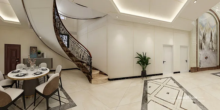Nanchang Apartment Featuring WPC Cladding | Living Room Walls in Nanchang County, Nanchang, China - photo 17
