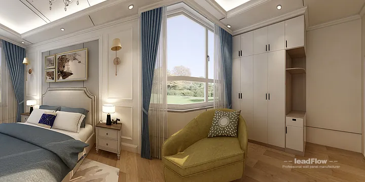 Nanchang Apartment Featuring WPC Cladding | Living Room Walls in Nanchang County, Nanchang, China - photo 8